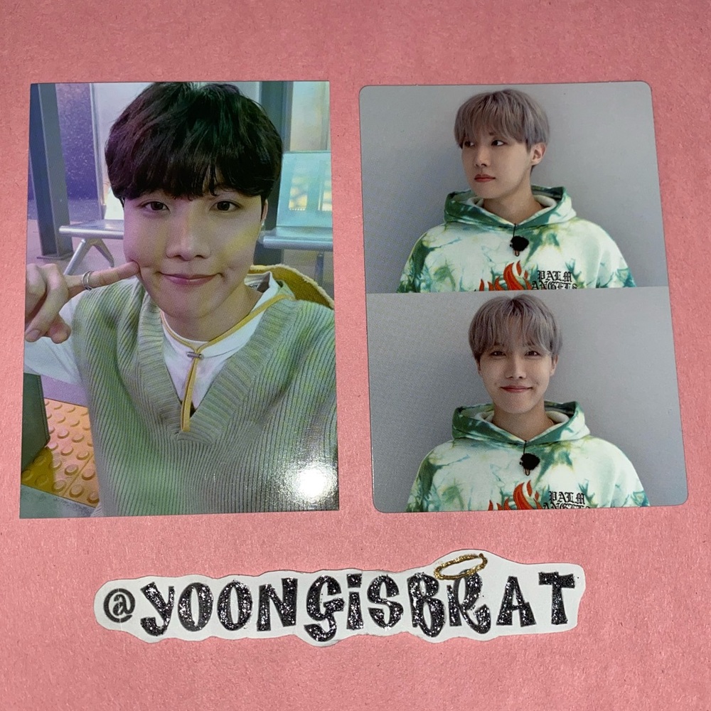 BTS Jhope Jung Hoseok Official Photocards
